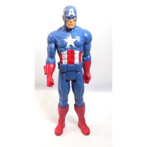 2013 Marvel Comics Hasbro 12" Captain America Action Figure Super Titan Hero